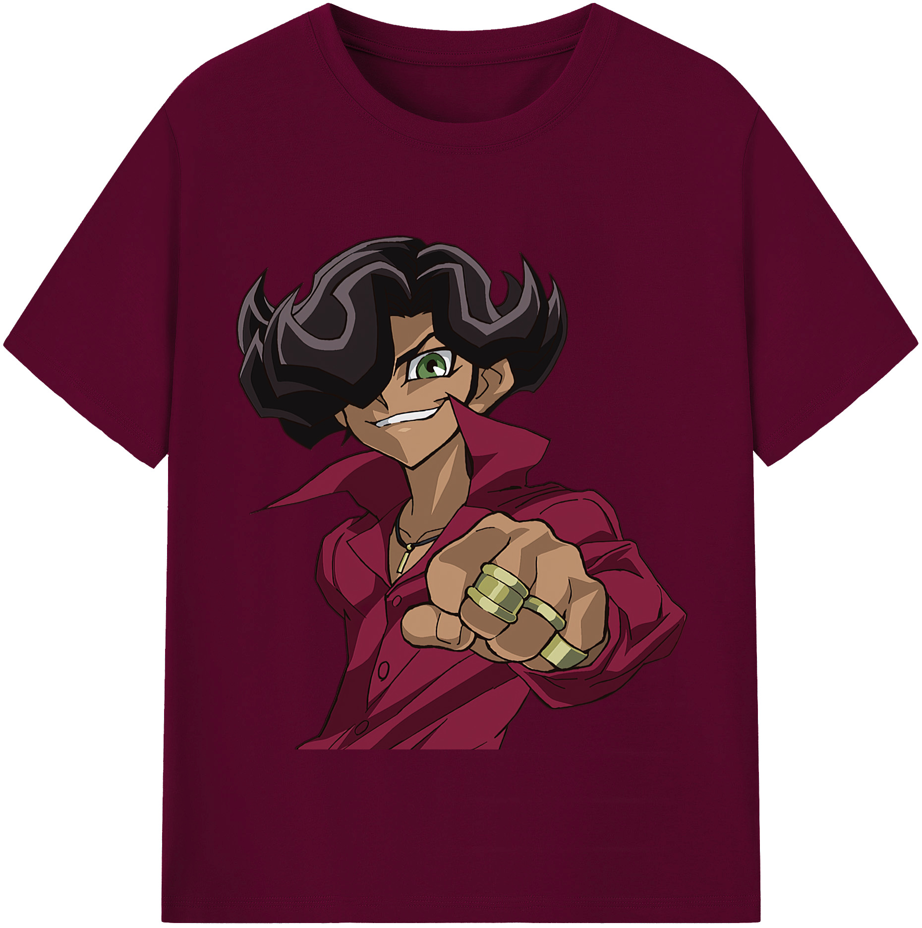 （画像用） 遊☆戯☆王 Yu-Gi-Oh! レディースカジュアルプリントTシャツ（綿100％）